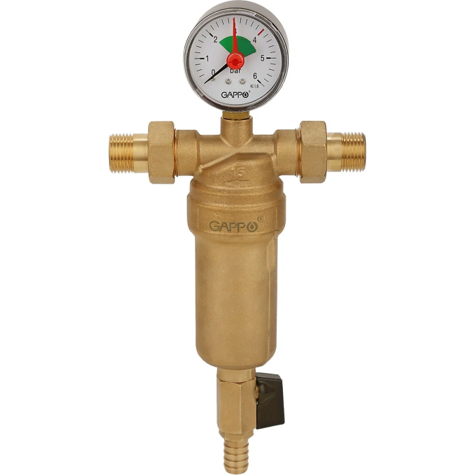 Фильтр промывной для горячей воды GAPPO G1411,06